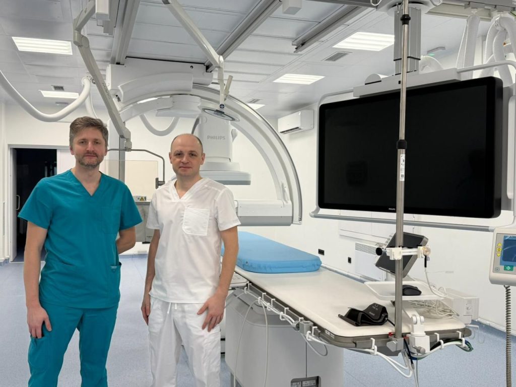 Нове обладнання Philips Azurion 7 у Лікарні Святого Пантелеймона у Львові