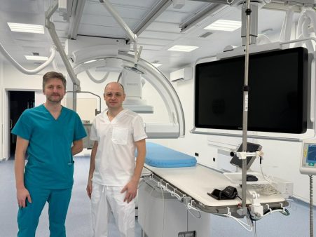 Нове обладнання Philips Azurion 7 у Лікарні Святого Пантелеймона у Львові
